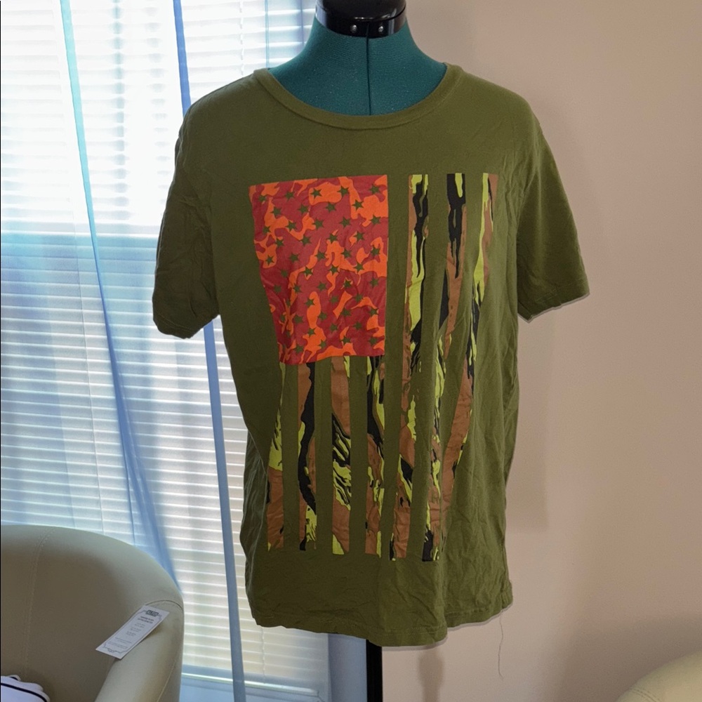 Repair - Green Camouflage Short Sleeve Tee